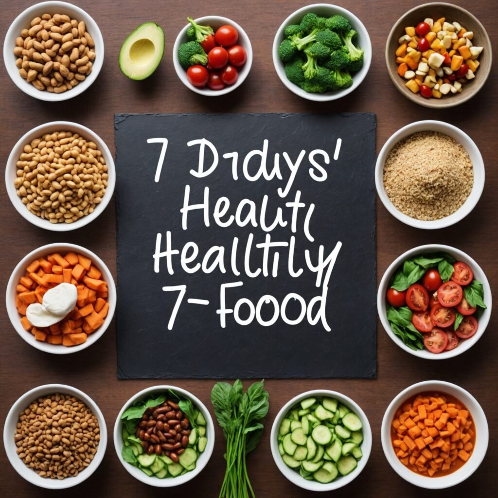 7 days healthy 7 food